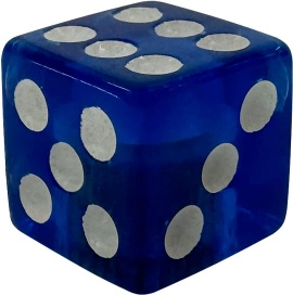 Колпачок STS JT-050 AV "кубик" синий