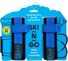 Липучки для лыж SKI-N-GO Blue