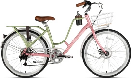 Велосипед HORH Siesta 26" (2026) Light Green-Pink