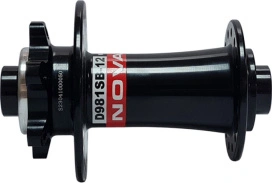 Втулка передняя NOVATEC D981SB-12 28H черный