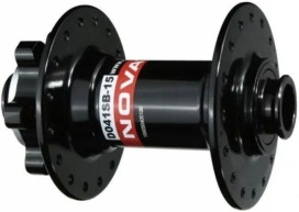 Втулка передняя NOVATEC D041SB 15мм QR, 32Н, промп.110мм, 6 болтов черный