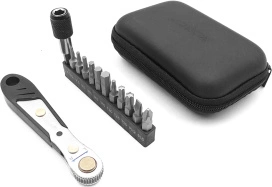 Мультитул c трещоткой в кейсе 11 насадок Alpha Cycling MFBT