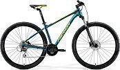 Велосипед Merida Big.Nine 20-3x (2022) Teal-Blue-Lime