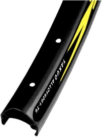 Обод YAKUO 26" (559x24 мм) 32H A/V для ДТ и V-brake пистон двойной