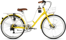 Велосипед HORH Siesta 26" (2026) Yellow-White
