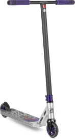 Самокат SKIP Santa Muerte серебристо-фиолетовый