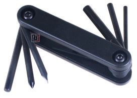 Шестигранник VLX-T01 2/3/4/5/6мм + 2 отвертки 7 позиций