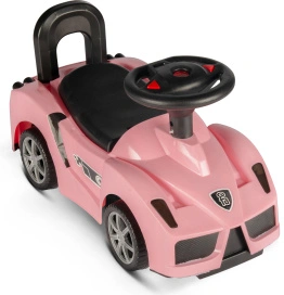 Автомобиль-каталка детская Funny Animals розовый