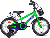 Велосипед SITIS ROLLO 16" (2022) зелено-синий