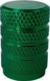 Колпачок STS JT-040 c 3-накатками AV зелёный